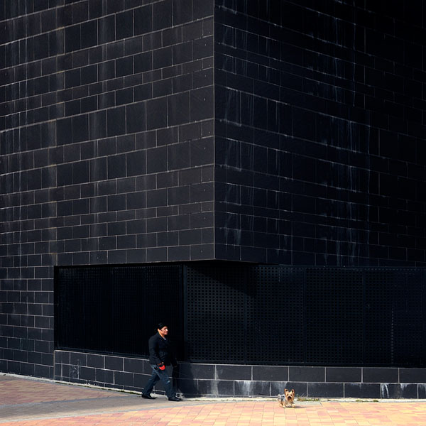 Photograph Juan De Villalba Walking With Brutus on One Eyeland